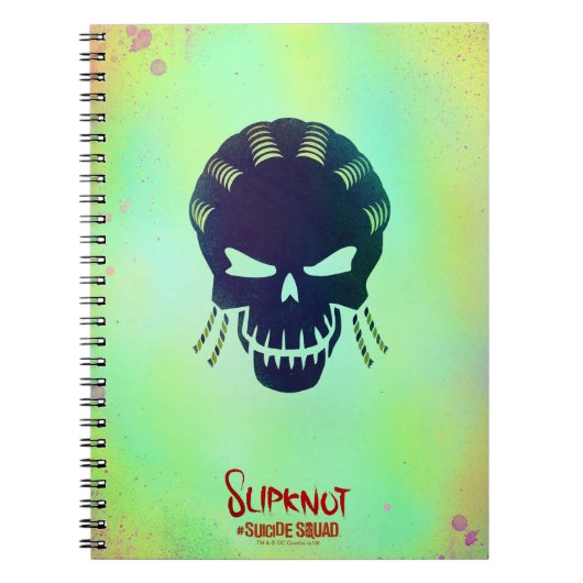 Suicide Squad | Slipknot Head-pictogram Notitieboek (Voorkant)