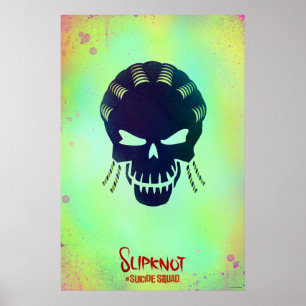Suicide Squad   Slipknot Head-pictogram Poster