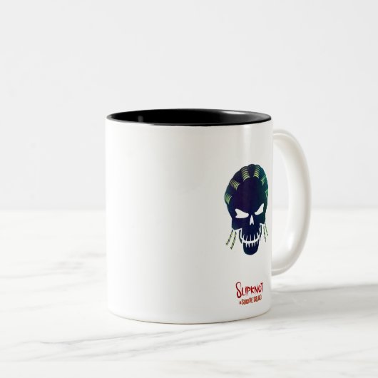 Suicide Squad | Slipknot Head-pictogram Tweekleurige Koffiemok (Voorkant rechts)