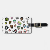 Suicide Squad | Suicide Squad Emoji Pattern Bagagelabel (Voorkant horizontaal)