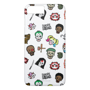 Suicide Squad Suicide Squad Emoji Pattern Case-Mate iPhone Case