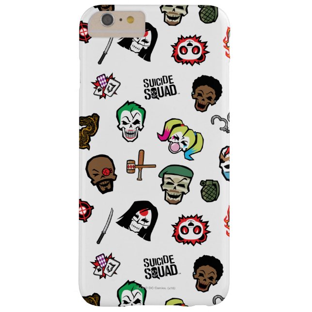 Suicide Squad | Suicide Squad Emoji Pattern Case-Mate iPhone Case (Achterkant)