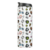 Suicide Squad | Suicide Squad Emoji Pattern Thermosbeker (Geroteerd rechts)