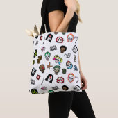 Suicide Squad | Suicide Squad Emoji Pattern Tote Bag (Dichtbij)