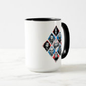 Suicide Squad | Task Force X Checkered Diamond Mok (Voorkant rechts)