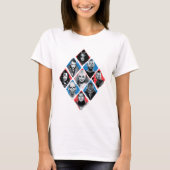 Suicide Squad | Task Force X Checkered Diamond T-shirt (Voorkant)