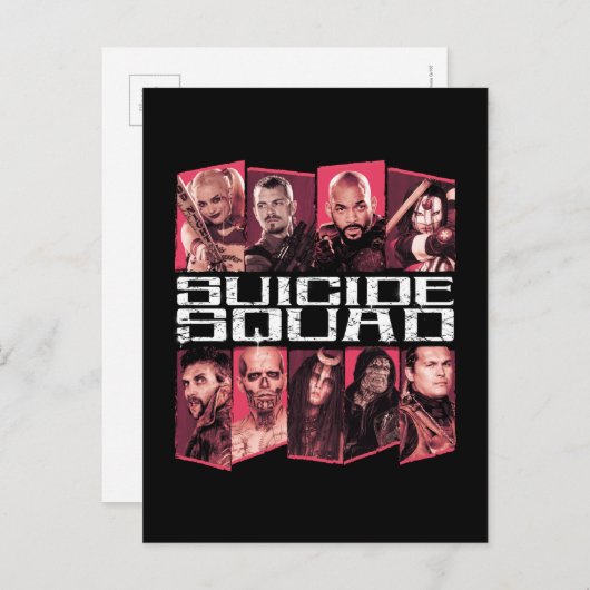 Suicide Squad | Task Force X Group Emblem Briefkaart (Voorkant / Achterkant)