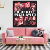 Suicide Squad | Task Force X Group Emblem Canvas Afdruk (Insitu (Woonkamer))