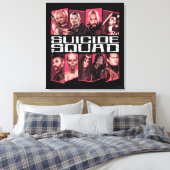 Suicide Squad | Task Force X Group Emblem Canvas Afdruk (Insitu (Slaapkamer))