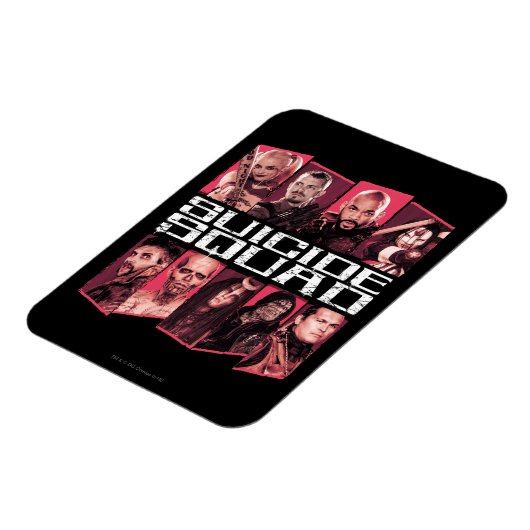 Suicide Squad | Task Force X Group Emblem Magneet (Linkerzijde)