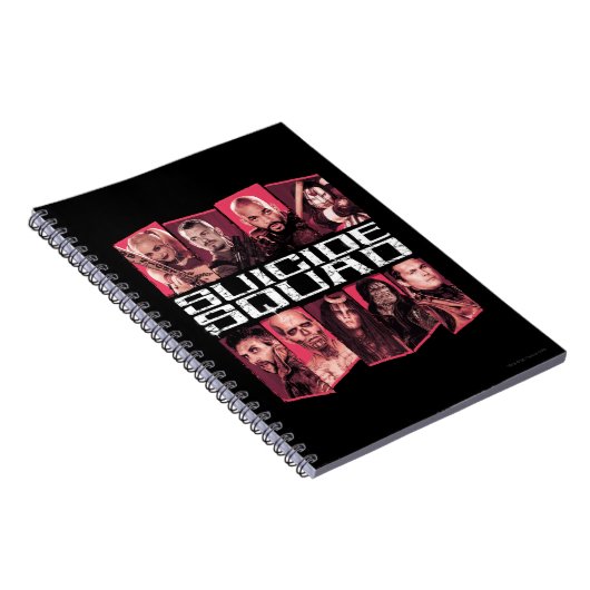 Suicide Squad | Task Force X Group Emblem Notitieboek (Rechterzijde)