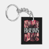 Suicide Squad | Task Force X Group Emblem Sleutelhanger (Voorkant Links)