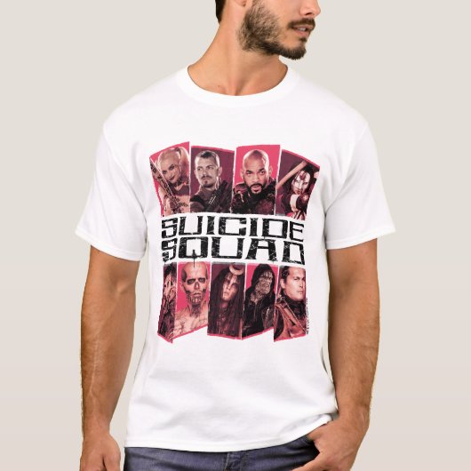 Suicide Squad | Task Force X Group Emblem T-shirt (Voorkant)
