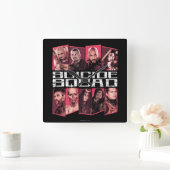 Suicide Squad | Task Force X Group Emblem Vierkante Klok (Huis)