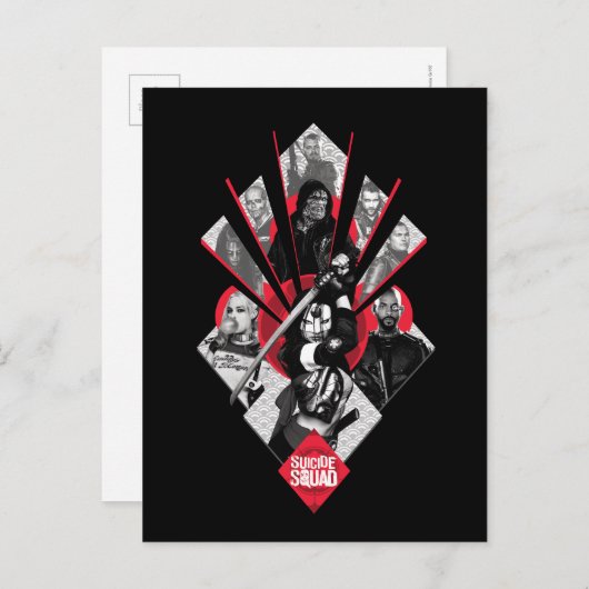Suicide Squad | Task Force X Japans grafisch Briefkaart (Voorkant / Achterkant)