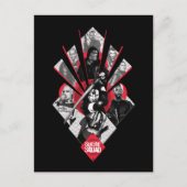 Suicide Squad | Task Force X Japans grafisch Briefkaart (Voorkant)
