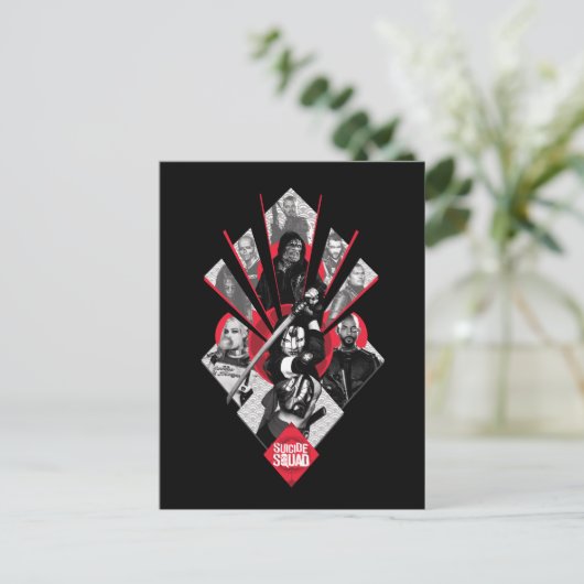Suicide Squad | Task Force X Japans grafisch Briefkaart (Staand voorkant)