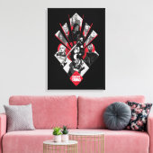 Suicide Squad | Task Force X Japans grafisch Canvas Afdruk (Insitu (Woonkamer))