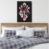 Suicide Squad | Task Force X Japans grafisch Canvas Afdruk (Insitu (Slaapkamer))
