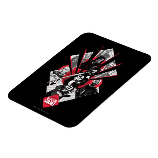 Suicide Squad | Task Force X Japans grafisch Magneet (Linkerzijde)