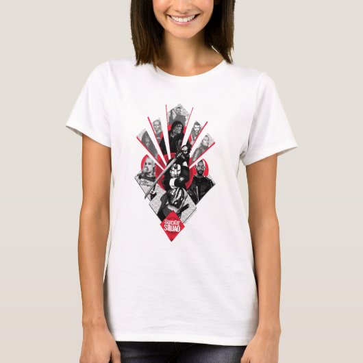 Suicide Squad | Task Force X Japans grafisch T-shirt (Voorkant)