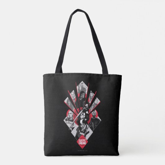 Suicide Squad | Task Force X Japans grafisch Tote Bag (Achterkant)
