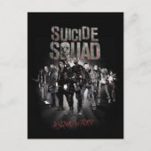 Suicide Squad |Task Force X Lineup Briefkaart (Voorkant)