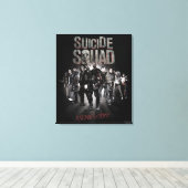 Suicide Squad |Task Force X Lineup Canvas Afdruk (Insitu (Houten vloer))