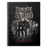 Suicide Squad |Task Force X Lineup Notitieboek (Voorkant)