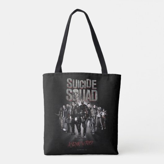 Suicide Squad |Task Force X Lineup Tote Bag (Achterkant)