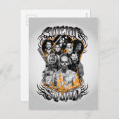 Suicide Squad | Task Force X Tribal Tattoo Briefkaart (Voorkant / Achterkant)