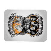 Suicide Squad | Task Force X Tribal Tattoo Magneet (Horizontaal)