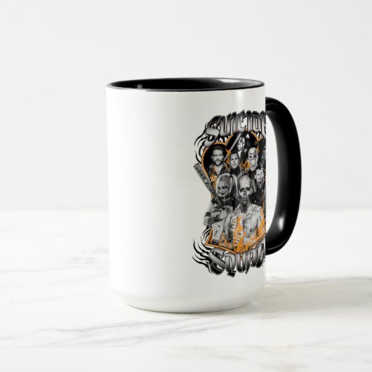 Suicide Squad | Task Force X Tribal Tattoo Mok (Voorkant rechts)