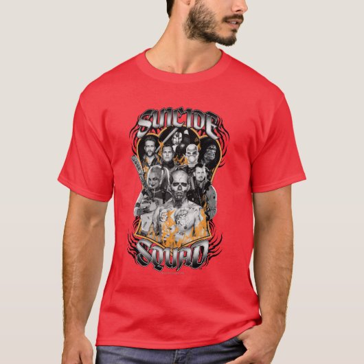 Suicide Squad | Task Force X Tribal Tattoo T-shirt (Voorkant)