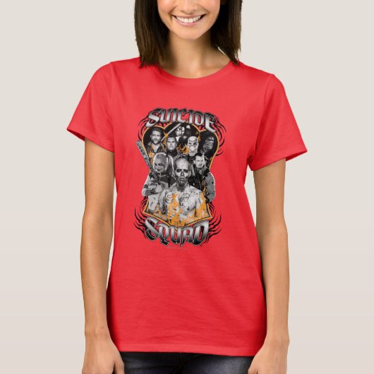 Suicide Squad | Task Force X Tribal Tattoo T-shirt (Voorkant)