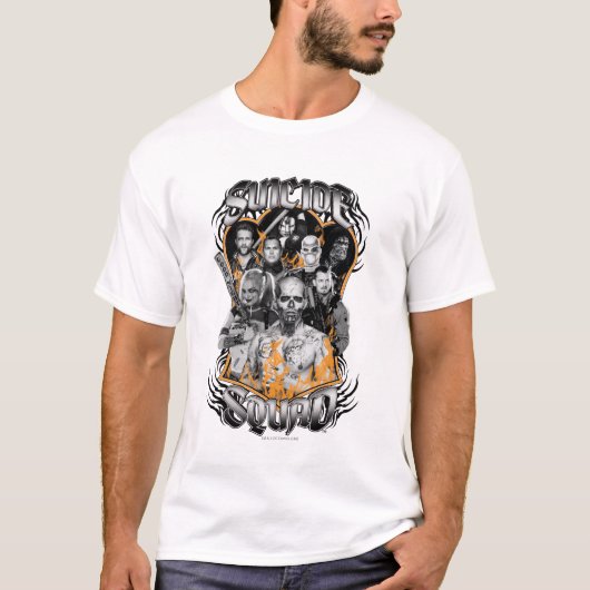 Suicide Squad | Task Force X Tribal Tattoo T-shirt (Voorkant)