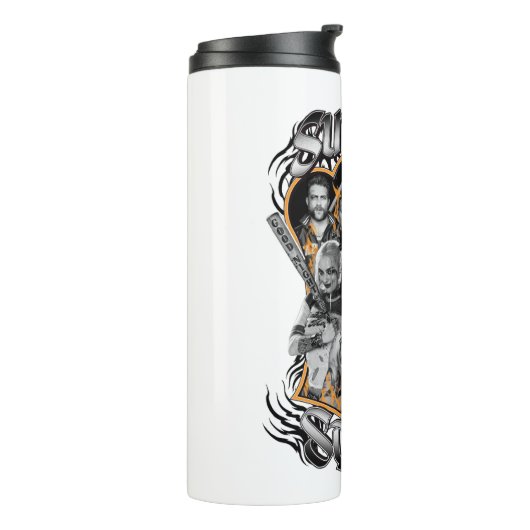 Suicide Squad | Task Force X Tribal Tattoo Thermosbeker (Gedraaid links)
