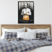 Suicide Squad | Tattoo El Diablo "Redemption" Canvas Afdruk (Insitu (Slaapkamer))