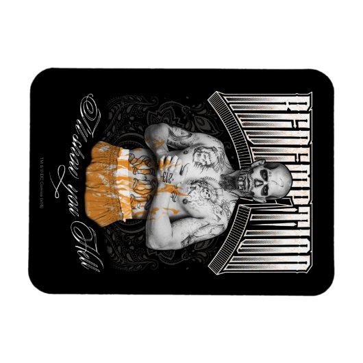 Suicide Squad | Tattoo El Diablo "Redemption" Magneet (Horizontaal)