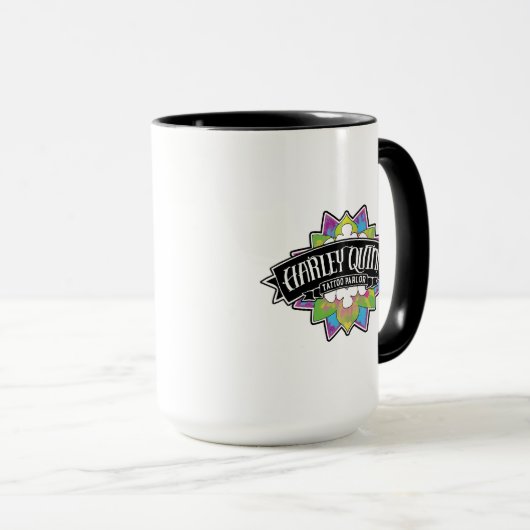 Suicide Squad | Tattoo van Harley Quinn Parlor Lot Mok (Voorkant rechts)