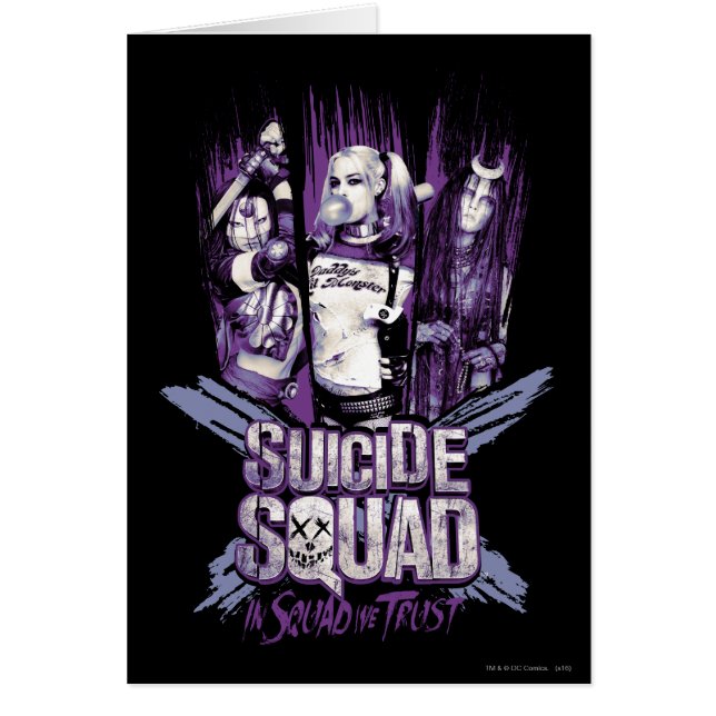 Suicide Squad | Vierkantsmeisjes "Op het plein ver (Voorkant)