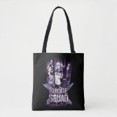 Suicide Squad | Vierkantsmeisjes "Op het plein ver Tote Bag (Voorkant)