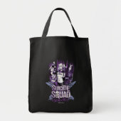 Suicide Squad | Vierkantsmeisjes "Op het plein ver Tote Bag (Voorkant)
