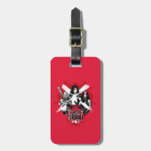 Suicide Squad | Vierkantsmeisjes "Vrouw Warrior" Bagagelabel (Voorkant verticaal)