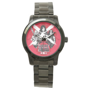 Suicide Squad   Vierkantsmeisjes "Vrouw Warrior" Horloge