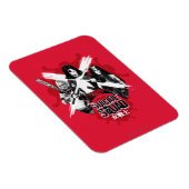 Suicide Squad | Vierkantsmeisjes "Vrouw Warrior" Magneet (Rechterzijde)