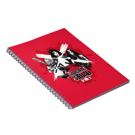 Suicide Squad | Vierkantsmeisjes "Vrouw Warrior" Notitieboek (Rechterzijde)