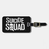 Suicide Squad | Witte Logo Bagagelabel (Voorkant horizontaal)