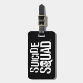 Suicide Squad | Witte Logo Bagagelabel (Voorkant verticaal)