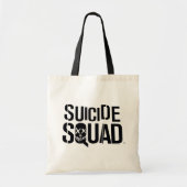 Suicide Squad | Witte Logo Tote Bag (Voorkant)
